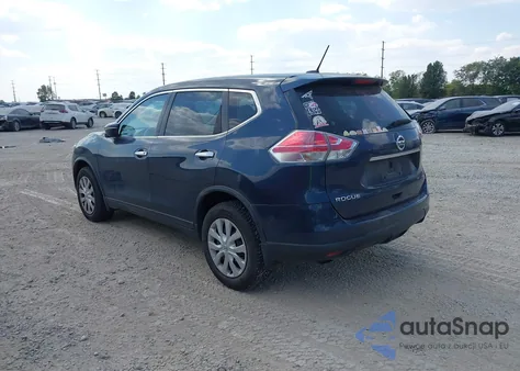 2015 Nissan Rogue S from USA, damaged, VIN KNMAT2MV0FP563076